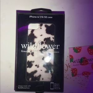 Brand new cowhide wildflower case :)
